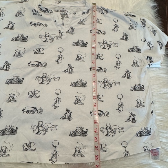 Disney Winnie the Pooh and Pals Sleepwear PJ Shorts Set for Women Large Pajamas - Picture 14 of 16